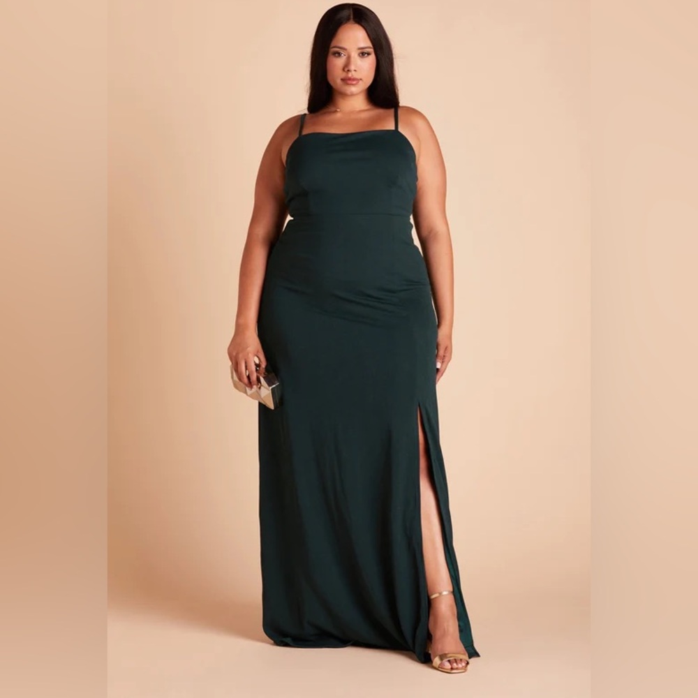 Birdy Grey BENNY DRESS CREPE EMERALD 3X NEW NWT WEDDING BRIDESMAID GREEN